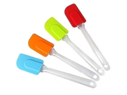 Set De 4 Espátulas De Silicona Resistente Al Calor Flexible Para Repostería Y Cocina