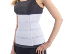 Cinta Modeladora Pós, Parto Elástica Para Suporte Abdominal, 23 Cm De Largura, Tamanho Xl(105 Cm)