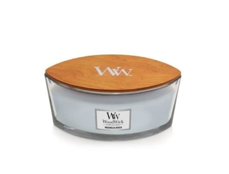 Vela De Cera Ellipse Madeira De Bouleau, Magnólia Woodwick