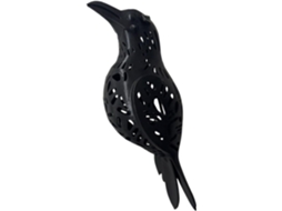 Lanterna Gótica Corvo 3d | Luminária De Teto Para Residências