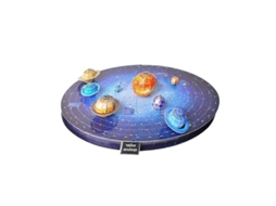 Conjunto De Quebra Cabea Tridimensional 3d Do Sistema Solar, Brinquedo Espacial Com 8 Modelos De Planetas Slowmoose