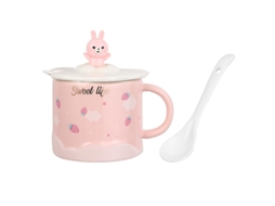 1 Conjunto De Copo De Cerâmica Para Presente Interno Para Menina
