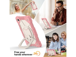 Capa Para Tablet Portátil Lenovo Tab One 8.7 Polegadas/k9 Tb305fu 2025ouro Rosa Yunzii