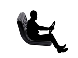 Assento De Trator, Design Ergonômico, Ajuste Ajustável, Preto