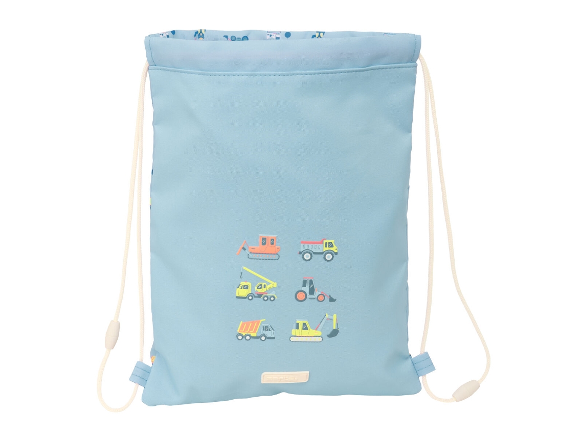 Mochila Saco com Cordas Safta Cranes 26 x 34 x 1 cm