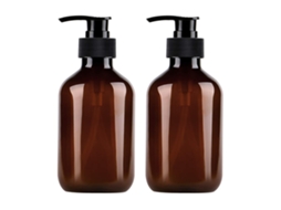 Garrafa de detergente 500ml recarregável com bomba para licores e shampoos S/MARCA