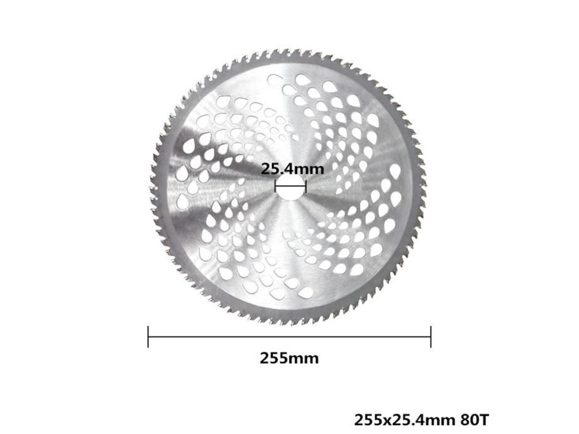 Acessórios para Motosserra Substituição de Cortador de Grama Circular Aço de Liga de 40-60 Dentes Especificação 3