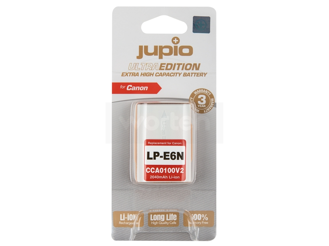 Bateria JUPIO Canon LP-E6n/NB-E6n Ultra (Outlet Caixa Aberta)