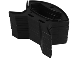 Enrolador De Cabos Elétricos, Plástico Preto