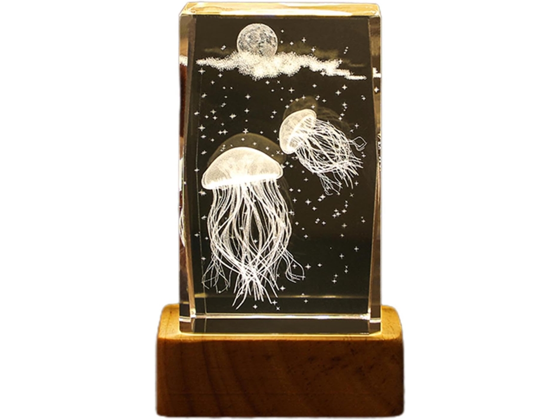 Luminária Decorativa Noturna Lâmpada Retangular Em Formato De Animal