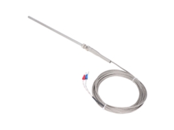 Sensor Termopar Tipo K Sonda 150mm 0-600°c Respuesta Rápida 5m