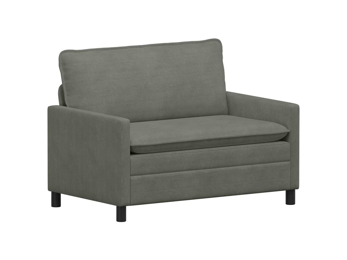 Conjunto de Sofás 2 Pcs Cinzento claro Tecido SYFAX