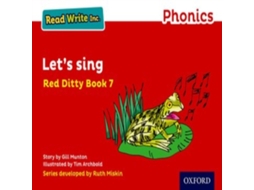 Livro Read Write Inc. Phonics Lets Sing de Oxford University Press (Inglês)