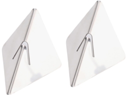 Conjunto De 2 Porta Números De Mesa, Porta Cartões De Lugar, Porta Cardápios, Em Aço Inoxidável Resi Gokoco