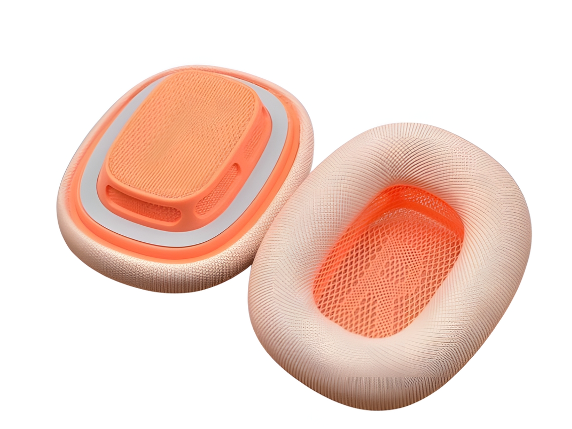 Almofadas De Ouvido Szsmart Para Apple Airpods Max Pacote Com 2 Laranja
