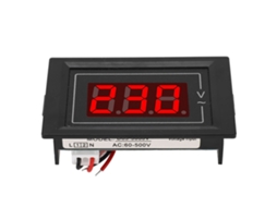 Yuru medidor Digital de Tensão Ca 60 500v Painel Pequeno Voltímetro Monitor Display Multímetro