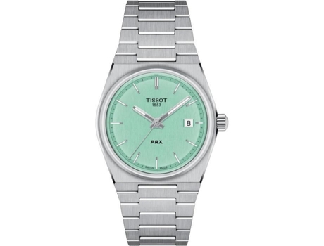 Prx T137.210.11.091.00 Relógio Masculino Verde 35 Mm Pulseiran37567 TRAHOO