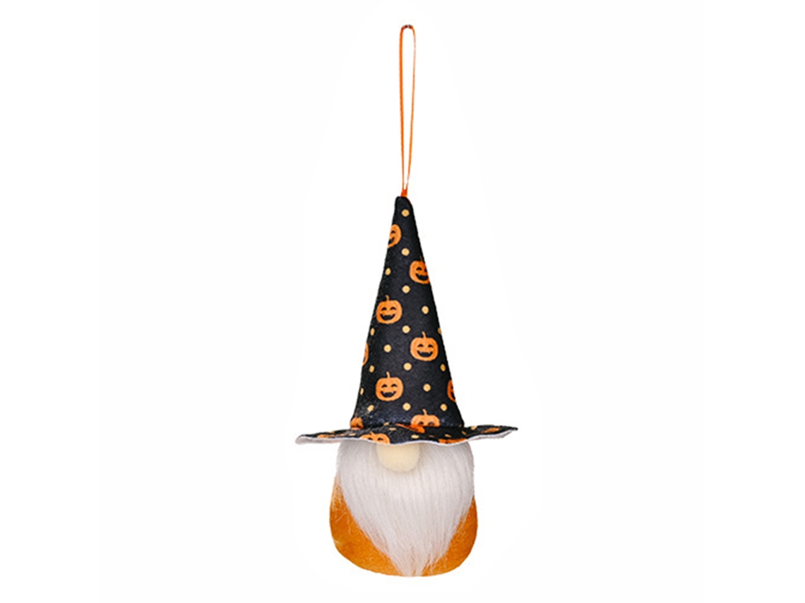 Decoração de Halloween LAXISCREED pequeno enfeite de pendurar para festas e ambientes assustadores
