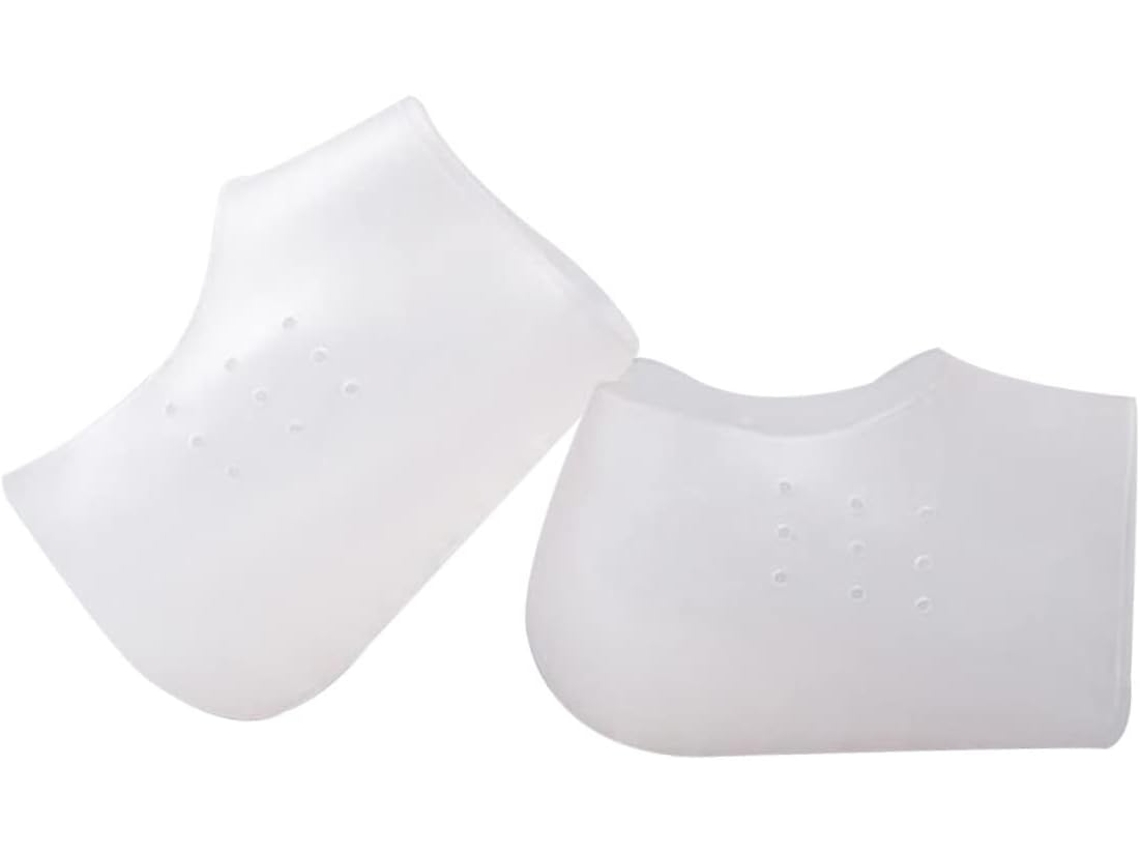Palmilhas De Silicone Para Aumentar A Altura Do Calcanhar Em 2, 5cm