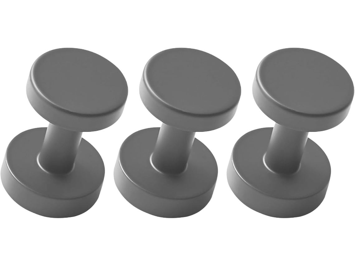 Conjunto De 5 Ganchos Porta Modernos Para Pendurar Bucha, Roupão, Casaco, Chapéu E Chaves No Banheiro Chuveiro Inclui
