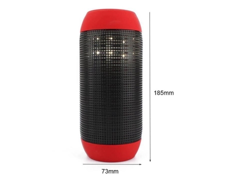 Altifalante Bluetooth de 73185 mm Luz intermitente de sete cores Suporta cartão TF FANCY HOME
