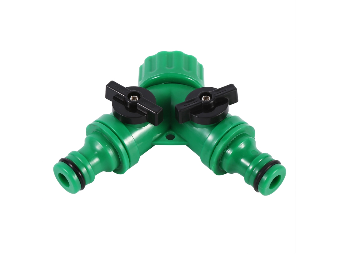 Divisor de Mangueira 3 Vias com Válvulas Rosca 3/4" S/MARCA