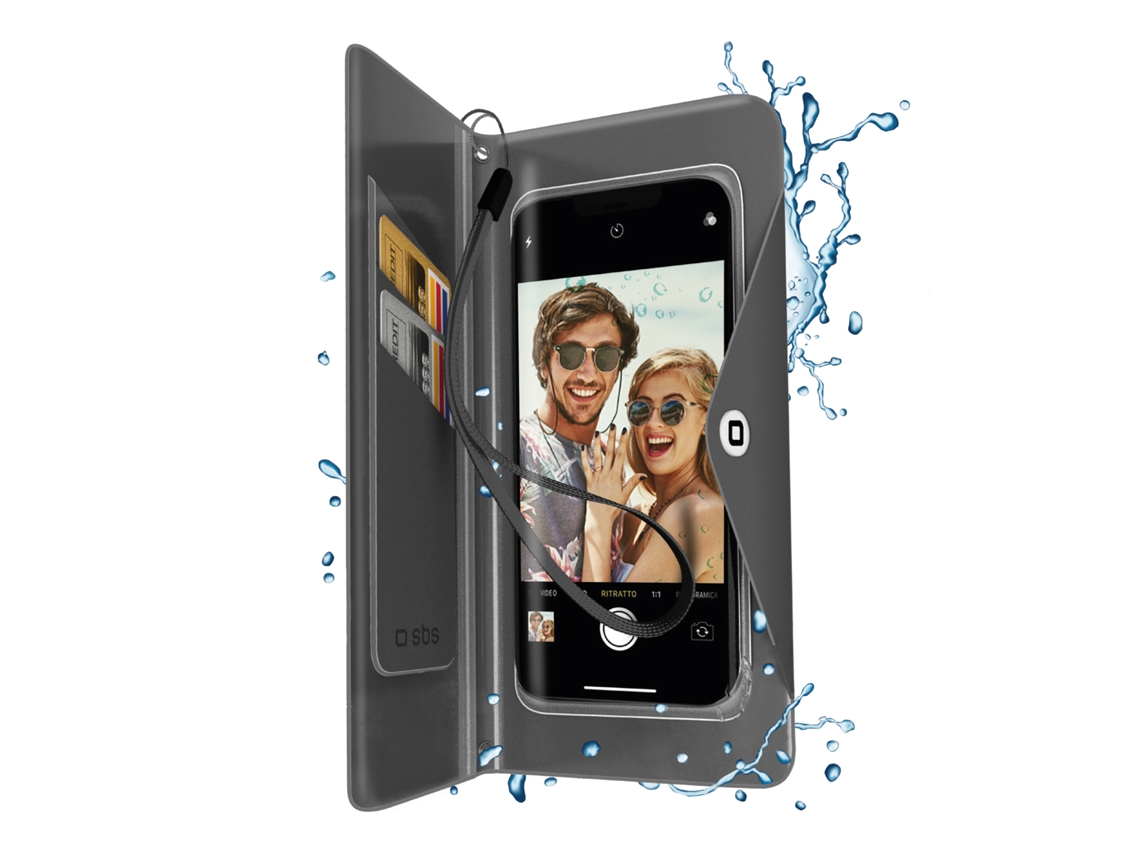 Capa Universal SBS Waterproof IPX8 Preto