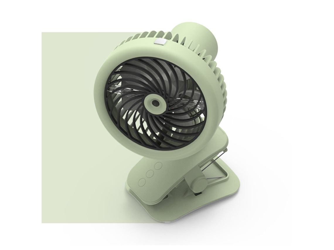 Ventilador De Mesa Compacto Laxiscreed, Recarregável Usb, Silencioso E Sem Escovas