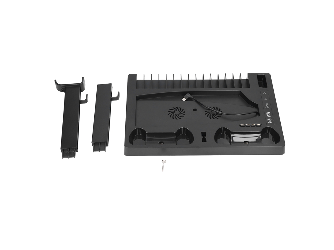 Base Vertical para Ps5 com Cooler, Controle e Carregador EOOCOO