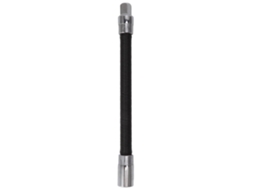 Primerox haste Flexível de Extensão Universal para Chave 1/2 com Anti queda Aço Preto para Oficina Fábrica