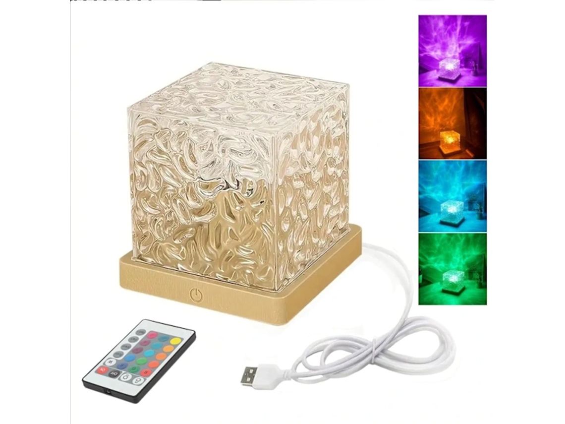 Projetor Marítimo Led com Iluminação Rgb, Alimentado por Usb, Multicolorido BRILVIBERA
