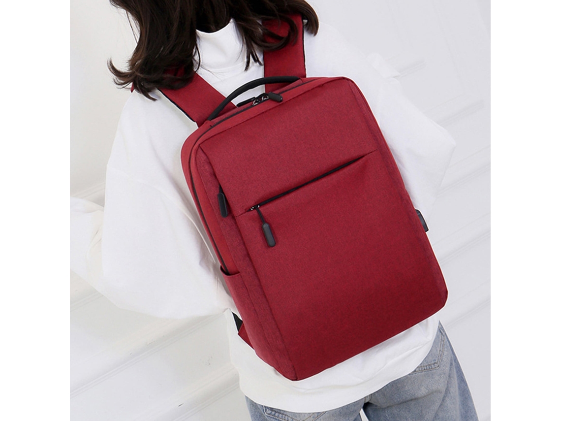 Mochila executiva, bolsa impermeável para viagens de avião, compatível com laptops de 15,6 polegadas com porta de carregamento USB.