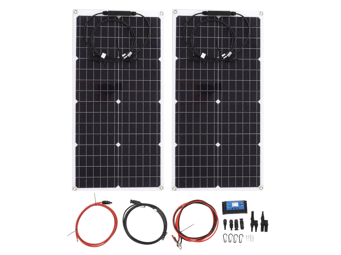 Painel solar fotovoltaico monocristalino (alta potência 50w, à prova d'água IP65)