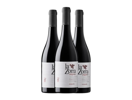 Vinho VINOS LA ZORRA Aragonez Vino de Calidad Sierra de Salamanca (0.75 L - 3 Unidades)