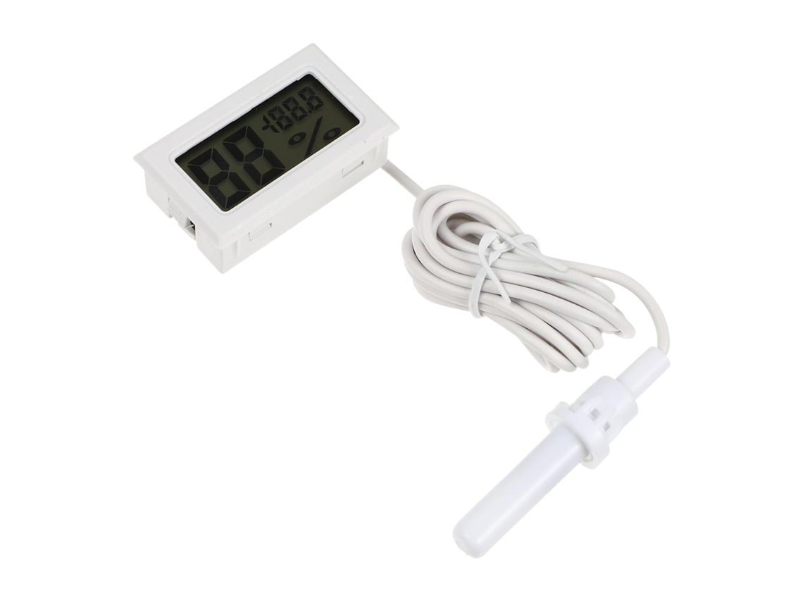 Higrômetro Eletrônico Digital Para Uso Interno, Com Tela Lcd