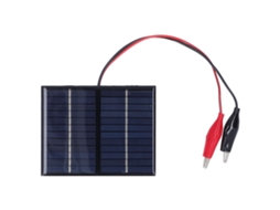 Primerox painel Solar 1.5w 12v Polisilício Leve Portátil Alta Eficiência para Projetos Diy