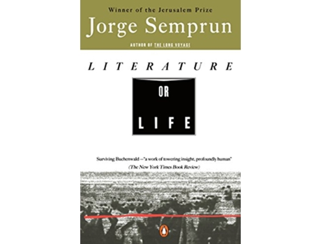 Livro Literature or Life de Jorge Semprun (Inglês)