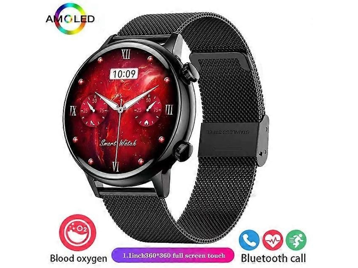 Novo Smartwatch Hk39 Para Adultos 2024 Com Tela Hd De 18mm, Nfc, Chamada Bluetooth, Resistente À Água, Compatível Com Android E Ios