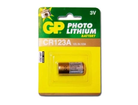 Gp pilas litio 1 pilas fotos (cr123a-b1 gp)  3,0v g077