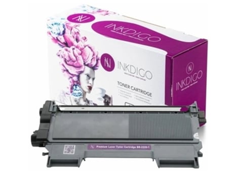 Toner Preto Inkdigo Para Impressora Brother Br 2220 1. Ideal Para Impressões Nítidas E Duradouras. Aproveite A Qualidade E Desempenho Excepcionais.