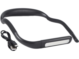 Luminária De Leitura Pescoço Flexman, Brilho E Cor Ajustáveis, Luminária De Leitura Led Flexível Para Uso Com As Mãos