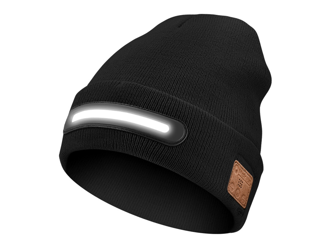 Gorro De Led Com Bluetooth Eifson Com Alto-falante, Chamadas Em Modo Mãos-livres (preto)