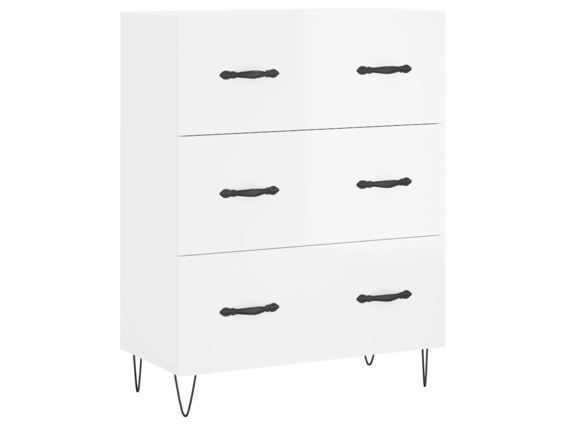 Sideboard, Sideboards Vidaxl Branco Madeira Processada (n/a)
