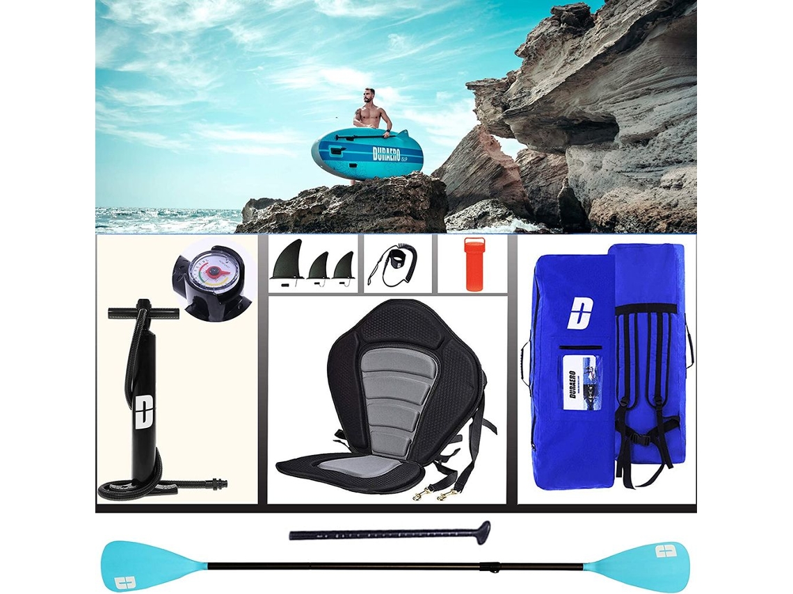Conjunto de Stand Up Paddle DURAERO Azul Worten.pt