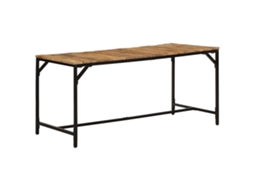 Dining Table, Dining Tables Vidaxl Marrom Madeira De Mangueira (160 X 80 X 75 Cm)
