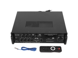 Amplificador De Áudio Carro 200w Bluetooth 12v Com Controle Remoto