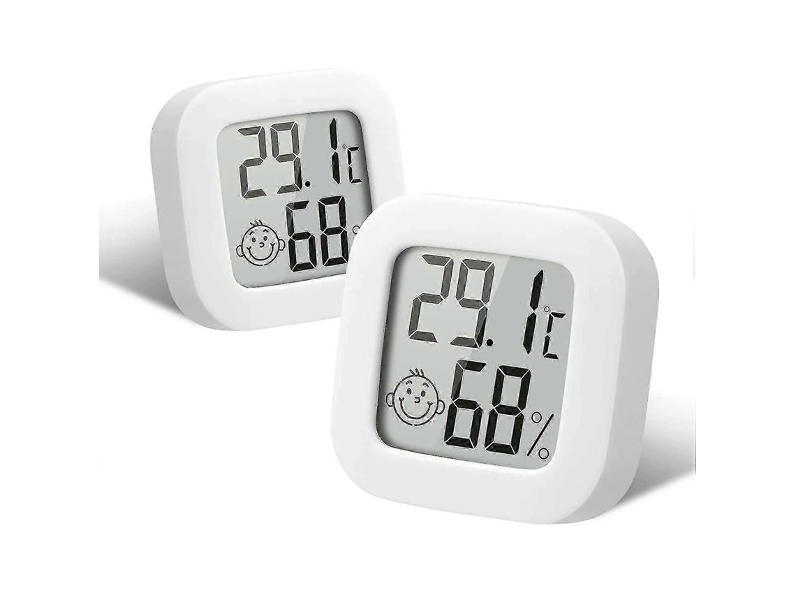 Mini Termômetro E Higrômetro Digital De Alta Precisão, Monitor De Temperatura E
