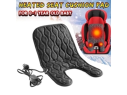 Capa De Almofada Aquecida Para Assento De Bebê De Carro Universal 12v, Tapete Aquecedor Doméstico Para Outono E Inverno Brilvibera