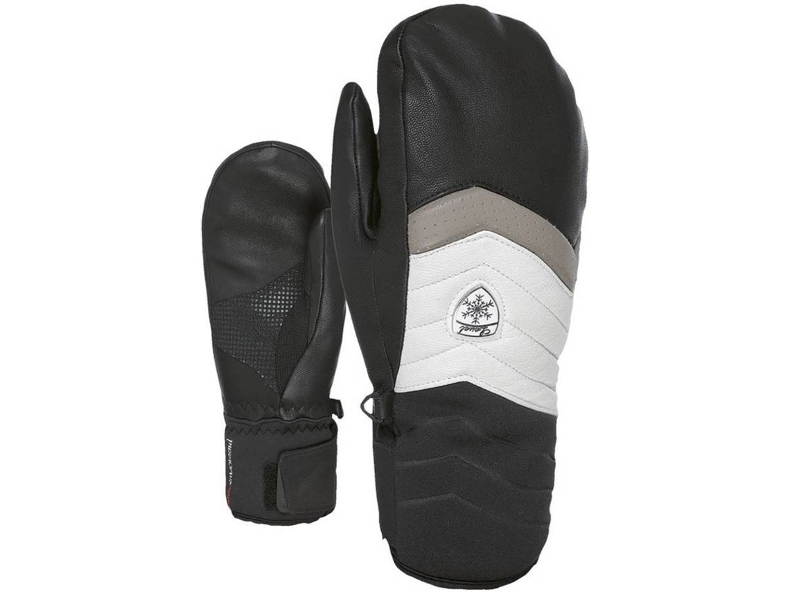 Luvas para Mulher LEVEL Maya Preto para Esqui (M-L)