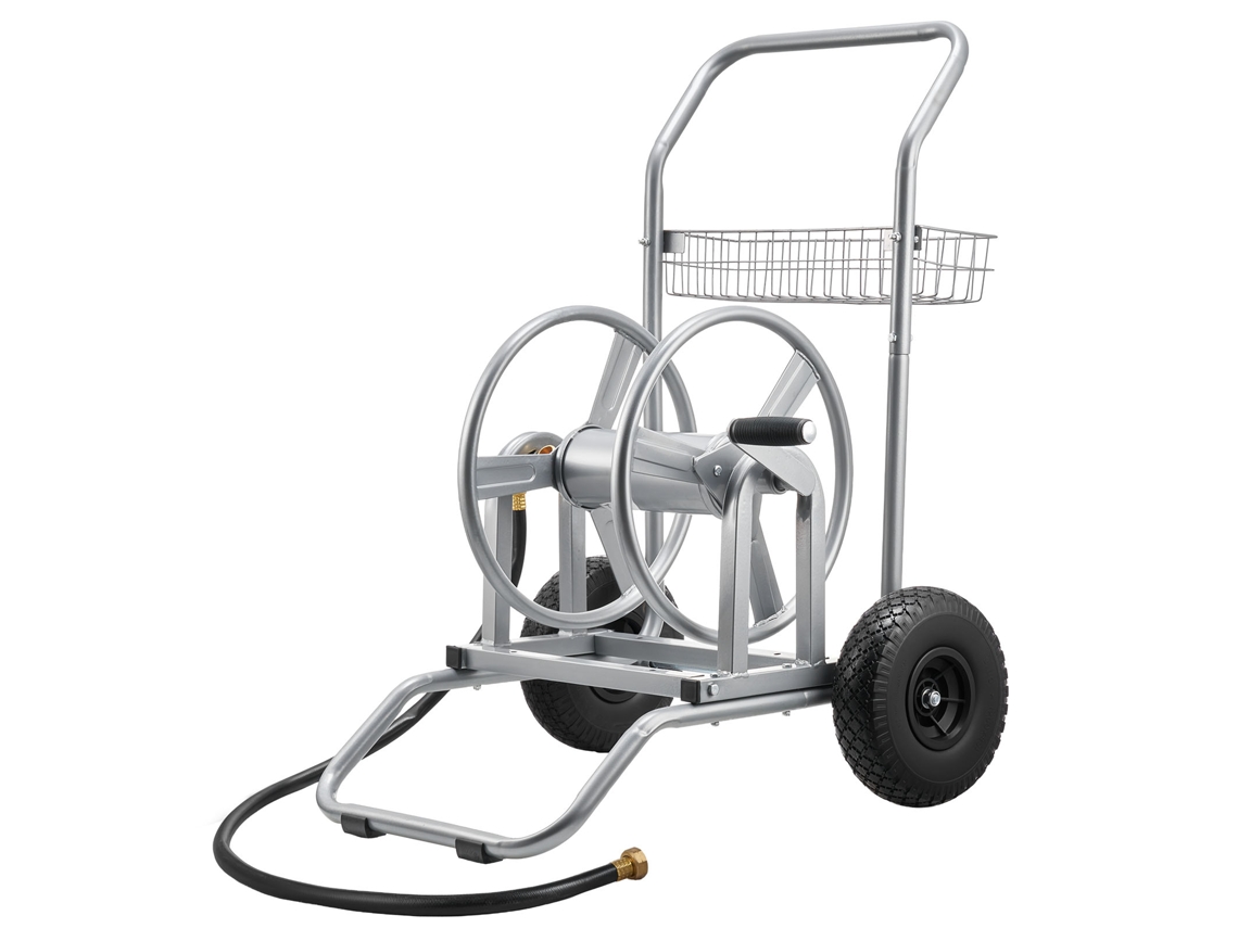 Carrinho Porta Mangueira De 60/90 M Para Mangueira De Jardim 675 X 610 X 900 Mm Vevor